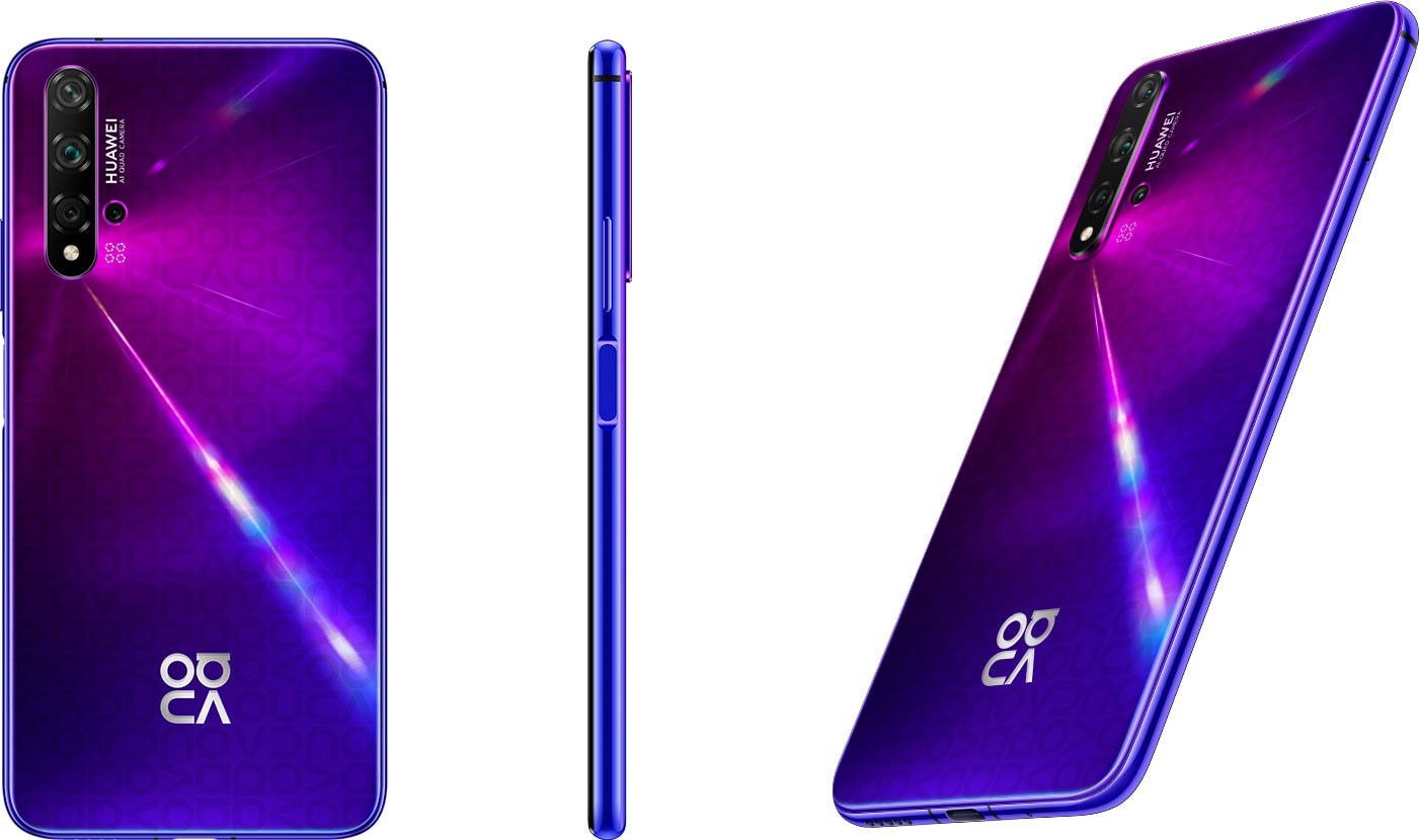 Telefon HUAWEI Nova 5T, 128GB, 6GB RAM, Dual SIM, Midsummer Purple